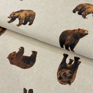 Dekorációs anyag Linenlook Brown bear
