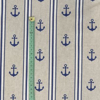 Dekorációs anyag Linenlook Anchor navy