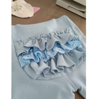 Csipke Heart light blue