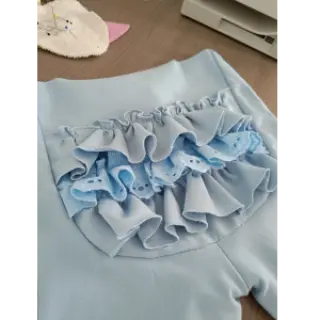 Csipke Heart light blue