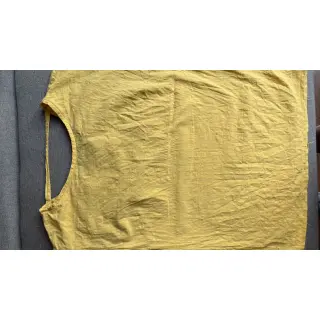Pamutvászon lenvászonnal yellow