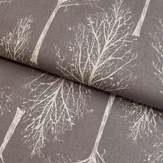 Dekorációs anyag Linenlook Forest Tree Silhouette grey