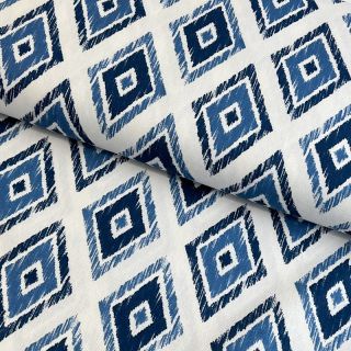 Dekorációs anyag premium Rhombus navy