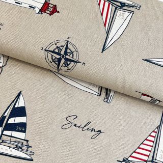 Dekorációs anyag Linenlook Sailing yacht club