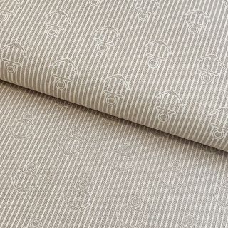 Dekorációs anyag Linenlook Iconic Anchor Stripe linen