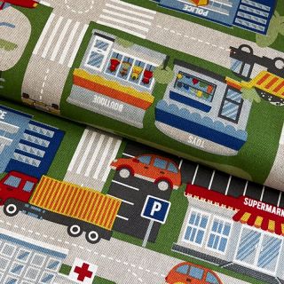 Dekorációs anyag Linenlook Car Roadmap