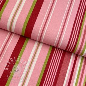 Dekorációs anyag Linenlook Stripe in stripe pink