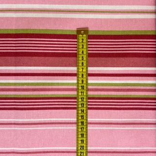 Dekorációs anyag Linenlook Stripe in stripe pink