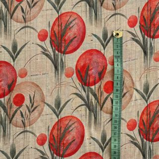 Jersey VISCOSE Enjoy The Silence red digital print