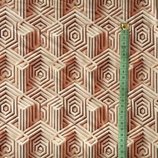 Jersey VISCOSE Structure beige digital print