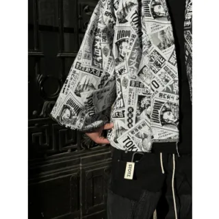 Dekorációs anyag jacquard Neo noir blanc