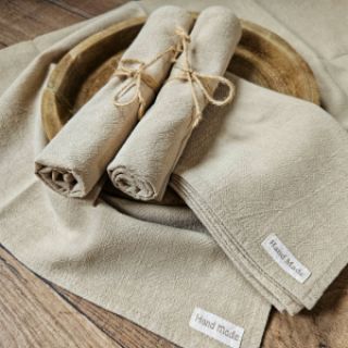 Lenvászon előmosott STONEWASHED PREMIUM sand