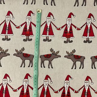 Dekorációs anyag Linenlook Santa and moose
