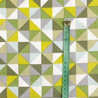 Dekorációs anyag premium Diamond triangle green