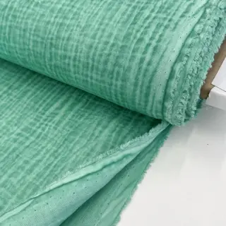 Dupla géz/muszlin Vintage green