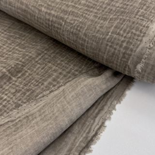 Dupla géz/muszlin Vintage taupe