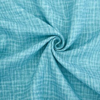 Dupla géz/muszlin Vintage aqua
