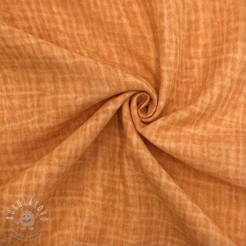 Dupla géz/muszlin Vintage orange