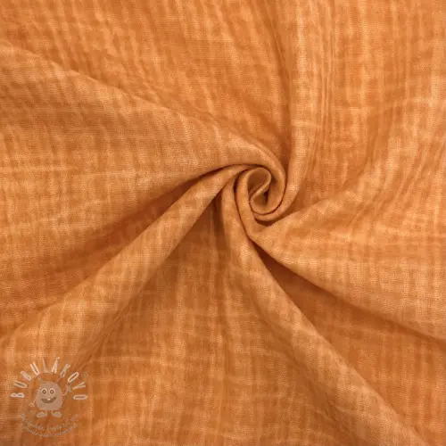 Dupla géz/muszlin Vintage orange