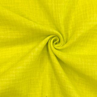 Dupla géz/muszlin Vintage neon yellow