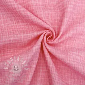 Dupla géz/muszlin Vintage pink