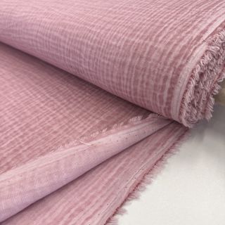 Dupla géz/muszlin Vintage old pink