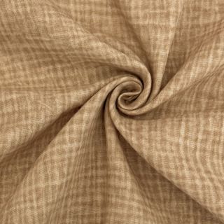 Dupla géz/muszlin Vintage camel