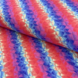 Jersey Kaleido rainbow dark digital print