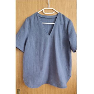 Dupla géz/muszlin jeans blue