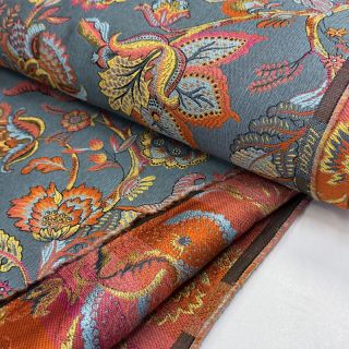 Dekorációs anyag jacquard Inaya ciel
