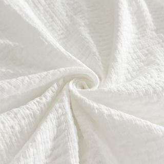 Pamutvászon STRETCH Baby off white