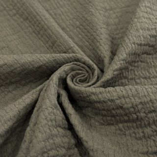 Pamutvászon STRETCH Baby taupe