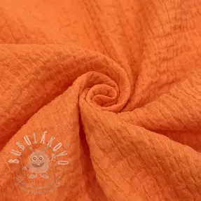 Pamutvászon STRETCH Baby orange