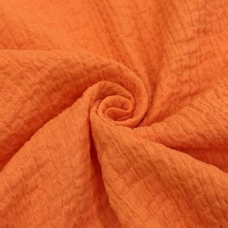 Pamutvászon STRETCH Baby orange