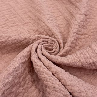 Pamutvászon STRETCH Baby light pink