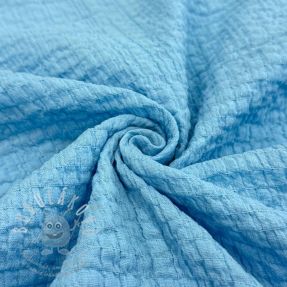 Pamutvászon STRETCH Baby blue
