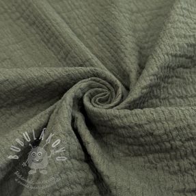 Pamutvászon STRETCH Baby khaki