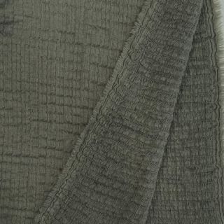 Pamutvászon STRETCH Baby khaki