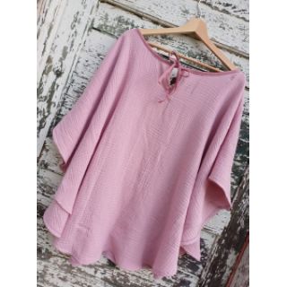 Dupla géz/muszlin light lilac ORGANIC