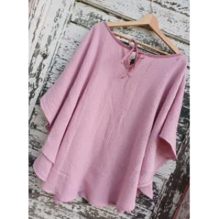 Dupla géz/muszlin light lilac ORGANIC