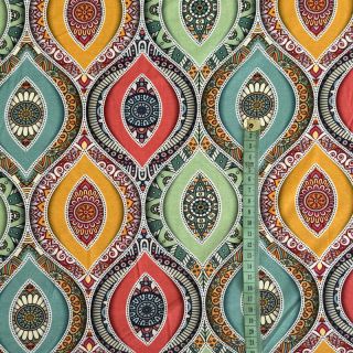 Jersey VISCOSE LYCRA HEAVY Vintage B digital print