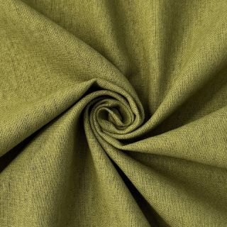 Pamutvászon lenvászonnal PREMIUM moss green
