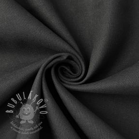 Pamutvászon lenvászonnal PREMIUM black