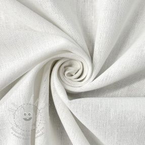 Pamutvászon lenvászonnal PREMIUM white