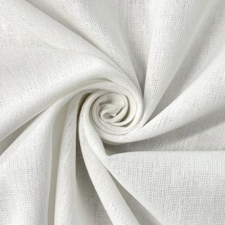 Pamutvászon lenvászonnal PREMIUM white