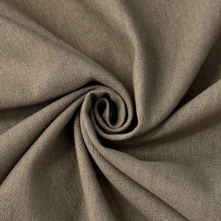 Pamutvászon lenvászonnal PREMIUM taupe