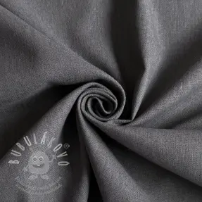 Pamutvászon lenvászonnal PREMIUM dark grey