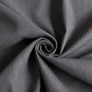 Pamutvászon lenvászonnal PREMIUM dark grey