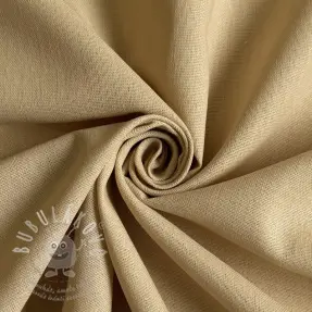 Pamutvászon lenvászonnal PREMIUM sand