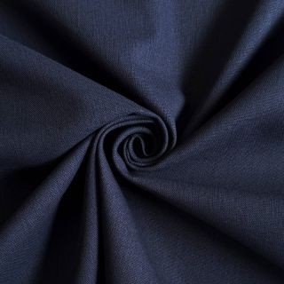 Pamutvászon lenvászonnal PREMIUM dark blue